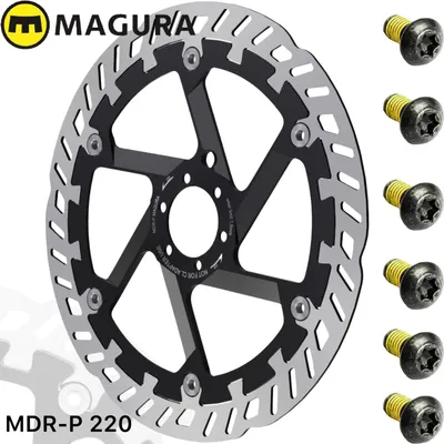 Produktbild von Magura Fahrrad MTB E-Bike Floating Bremsscheibe MDR-P 6-Loch 220mm