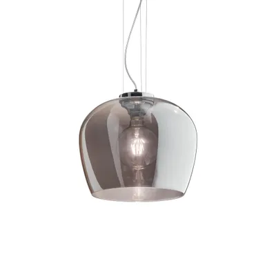 Produktbild von Aufhängung Vintage-Decò Blossom Räuchermetall 1 Licht E27