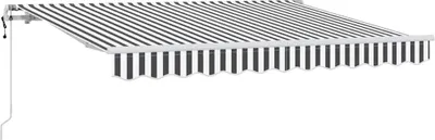 Obrázok produktu pre Zatemniteľná markíza Antracit 350 x 200 cm látka