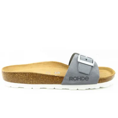 Produktbild von Rohde Velour basalt Pantolette Blau : 38