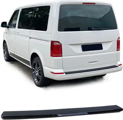 Zdjęcie produktu dla Wysokiej jakości osłona zderzaka w kolorze BLACK GLANZ dla VW T5