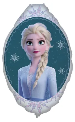 Immagine prodotto di Palloncino in foil Elsa di Frozen, 90 x 68 cm