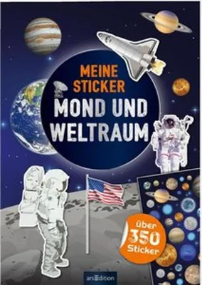 Produktbild von Meine Sticker - Mond und Weltraum