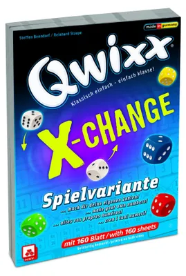 Produktbild von Qwixx Exxchange - Zusatzblöcke