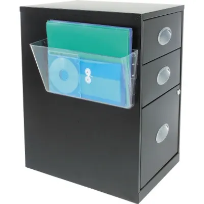 Produktbild von Deflecto Wandhalter für Prospekthalter DocuPockets® Maße: 33,1 x 19 x 10,5 cm (B x H x T) Werkstoff: Polystyrol