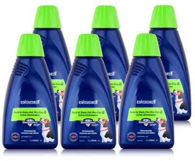 Produktbild von Bissell Teppich Reinigungslösung 1L für die BISSELL SpotClean (6er Pack)