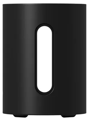Zdjęcie produktu dla Sonos Sub Mini, Subwoofer aktywny, 15,2 cm (6"), D, Czarny, Prąd przemienny, 50 - 60 Hz