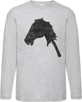 Produktbild von Urban Backwoods Viking Nidstang, Langarm T-Shirt, Farbe: Hellgrau, Größe: 2XL