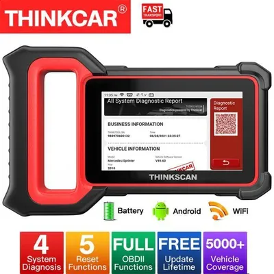 Image de Scanner OBD2 - Thinkcar - S6 - 4 Systèmes - 10 Fonctions OBD2 - Réinitialisation TPMS EPB