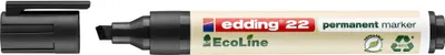 Immagine prodotto di Edding 4-22001 Marcatore permanente EcoLine 1 - 5 mm, nero, ricaricabile