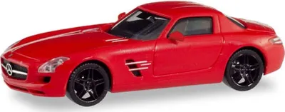 Produktbild von MERCEDES SLS AMG rot, HER430784, Maßstab1/87, HERPA