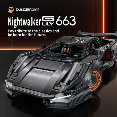 Produktbild von GULY 10663 Blackout 663 Klemmbaustein-Set 1:8, 3883 Teile, Static Version