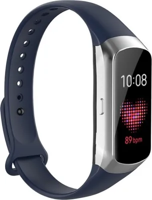 Produktbild von Strap-it Samsung Galaxy Fit Silikonarmband (Dunkelblau)