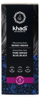 Imagen del producto de Tinte vegetal para el cabello, Pure Indigo, para un color azul- intenso