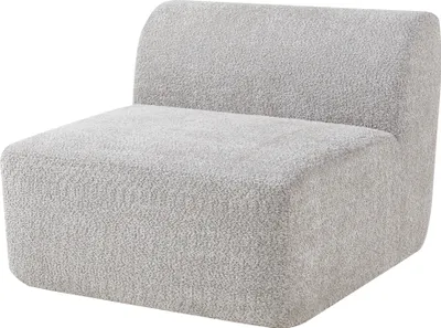 Produktbild von Sofa-Modul ‘Hurvas’ Mittelelement 45 x 97 x 108 cm Bouclé Grau