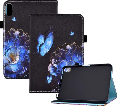 Produktbild von Für Apple iPad 11. Gen A16 2025 / 10.9 2022 Kunstleder Tablet Tasche Motiv 34 Hülle Etuis