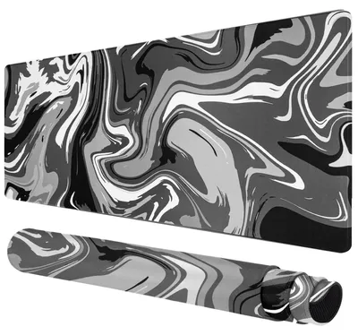 Produktbild von Mauspad Gaming-Mauspad XXL Mousepad - Antirutsch-Gummiunterseite - Genähte Kanten - Groß
