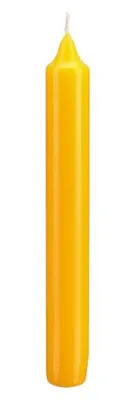 Immagine prodotto di Candele per candelabri, giallo oro, 250 x 25 mm, 20 pezzi