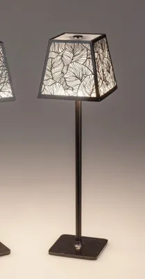 Produktbild von formano Moderne LED Stehlampe Blätter Touch-Funktion USB-Ladefunktion Tischlampe