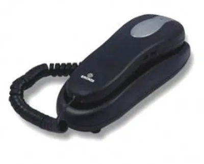 Image de Brondi Nemo Analogue Black Slim 10 Memories Wall Mount Telephone