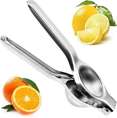 Obrázek produktu pro Ruční odšťavňovač na citrusové plody, robustní, z nerezové oceli, pro lepší chuť šťávy
