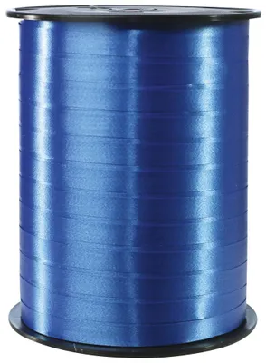 Produktbild von Clairefontaine Spule Geschenkband, glatt, 7mm x 500m - Tiefblau 601713C