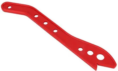 Productafbeelding van Houtzaag Duwstok - Veiligheidshulp - Tafelzaag Gebruik - Stevige ABS Constructie - 42x7x1 cm - Rood