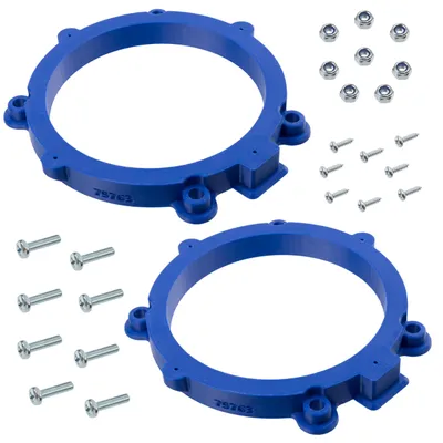 2 Lautsprecheradapter Ø130 mm für VW Crafter, Vito, Sprinter