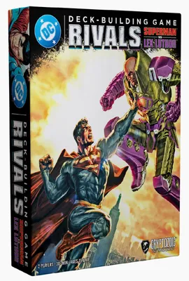 Zdjęcie produktu dla DC DBG Rivals: Superman kontra Lex Luthor – gra karciana – wydanie angielskie