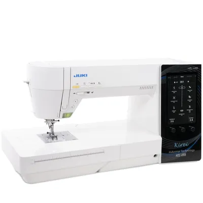 Produktbild von JUKI UX8 Kirei Nähmaschine mit 367 Stichmustern, 6 Alphabeten, elektronischem Fadenabschneider, großem Farbdisplay und Boxtransport