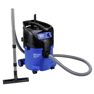 Obrázok produktu pre Nilfisk ATTIX 30, Suché a mokré, Čierna, Modrá, Polyetyléntereftalát (PET), 30 L, 61,6 L/s, 25 kPa