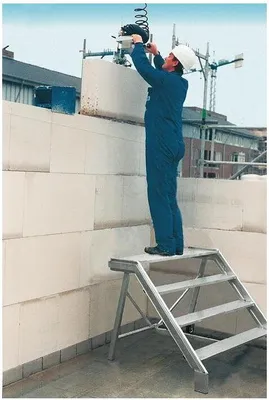 Produktbild von Maurertreppe Tritthhe 0,23 m Stufen-L1,15xB0,19m 29 kg Aluminium