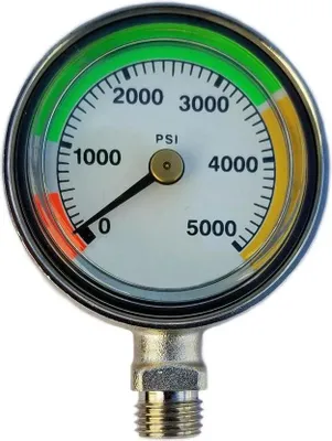 Immagine prodotto di Manometro Metalsub Psi 50 Mm Nero Nero Taglia Unica