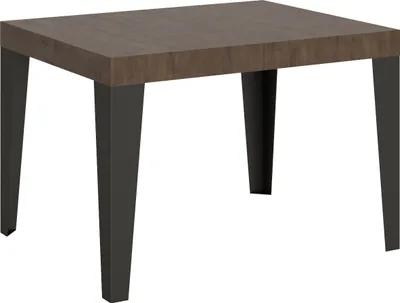 Produktbild von Ausziehbarer Tisch 70x110/194 cm Gestell Flame Walnut Anthrazit