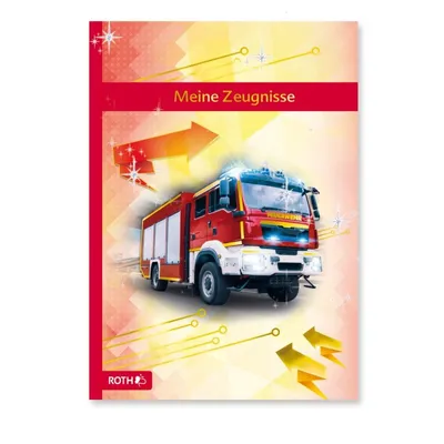Zdjęcie produktu dla Teczka z certyfikatem Roth DIN A4 10 wkładek folia z motywem straży pożarnej