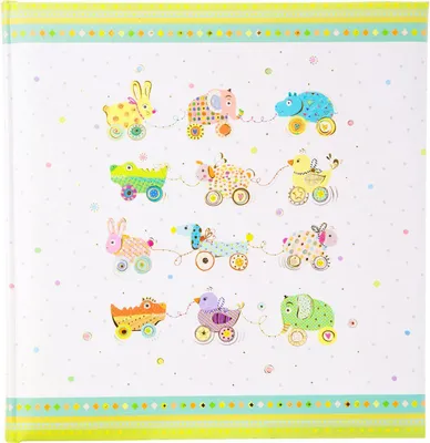 Image de Goldbuch album bébé Animals on Wheels 30x31 cm 60 pages blanches