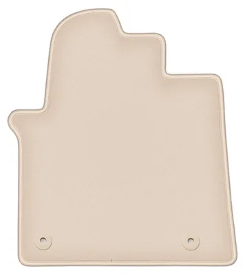Produktbild von DURBAN Beige Velours-Fahrerfußmatte für Citroen Jumpy III Transporter (2018-)