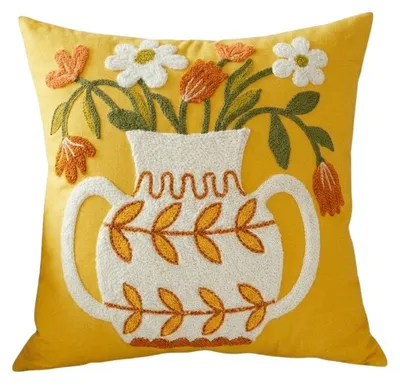 Zdjęcie produktu dla Poszewka na poduszkę VAZONIE 45x45 cm, żółta