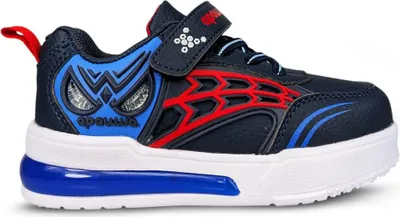 Produktbild von Kinder Sneaker Klettverschluss Freizeitschuhe mit leuchtender Sohle Dunkelblau Gr.28