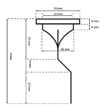 Immagine prodotto di KWC AR Membrane, CAMPUS, Gummi, für wasserloses Urinal, 2000101363