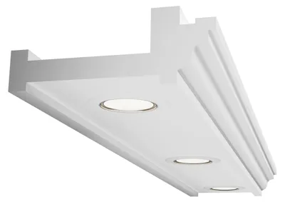 Obrázek produktu pro ELHARE Štukové lišty Bodové LED profilové pásky Nepřímé osvětlení Světlo XPS LH20A - 70x200mm, 2m