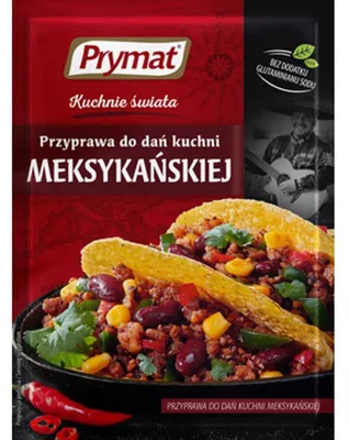 Obrázok produktu pre Przyprawa do Dań Meksykańskich Prymat 20 g