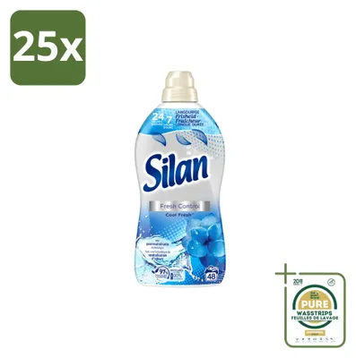 Produktbild von 25 x Silan Fresh Control Wasverzachter Cool Fresh, 1056 ml - Vorratspackung - 25 Stücke