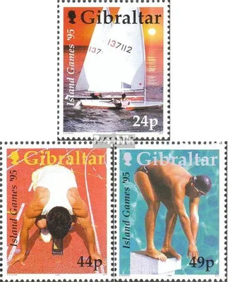 Produktbild von Briefmarken Gibraltar 1995 Mi 715-717 (kompl.Ausg.) postfrisch Sportspiele