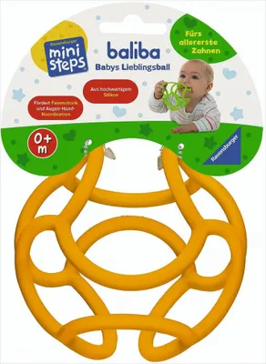 Produktbild von Ravensburger ministeps Spielzeug Beiß- und Greifball baliba orange 04552
