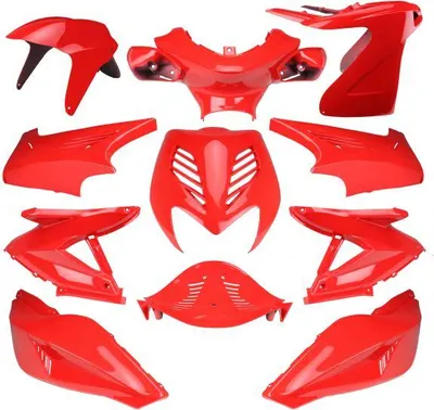Immagine prodotto di Kit carenatura rosso Carenatura Set di parti di carenatura per Yamaha Aerox MBK Nitro YQ50 - Citomerx