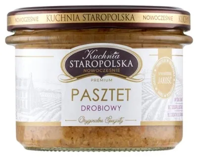Zdjęcie produktu dla Kuchnia Staropolska Pasztet drobiowy 160g