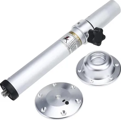 Produktbild von Teleskopische Tischbeine, höhenverstellbar, langlebige Konstruktion, Silber