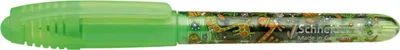 Produktbild von Schneider Füllhalter Zippi M grün Giraffenmotiv ergonomisch für Kinder