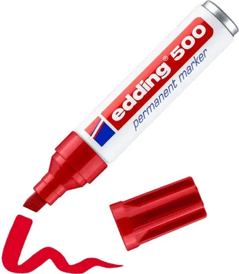 Immagine prodotto di edding 500 pennarello permanente rosso